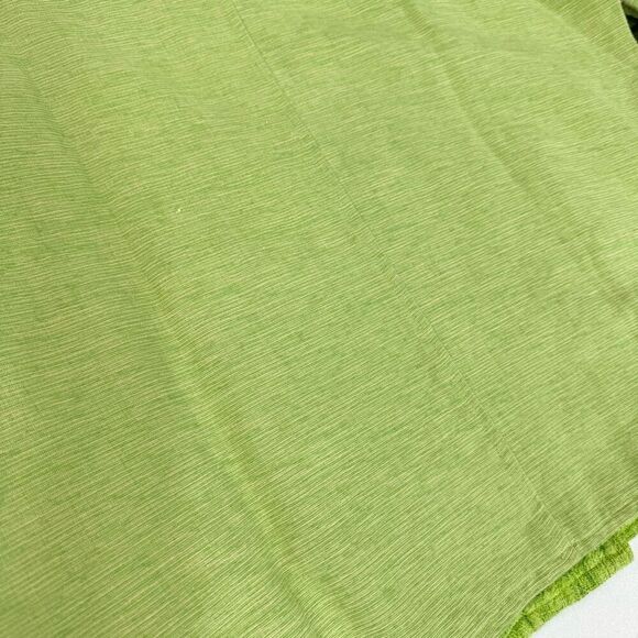 Yak Magic Jacket Womens Large Green Floral Art to Wear Beads Embroidered Buttons - Picture 10 of 11